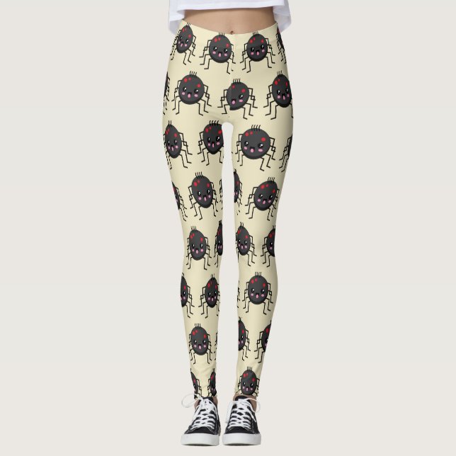 Legging Aranha Kawaii Cute (Frente)