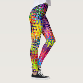 Legging Arco Arco-Íris Líquido Bootiístico Jamaica Rave
