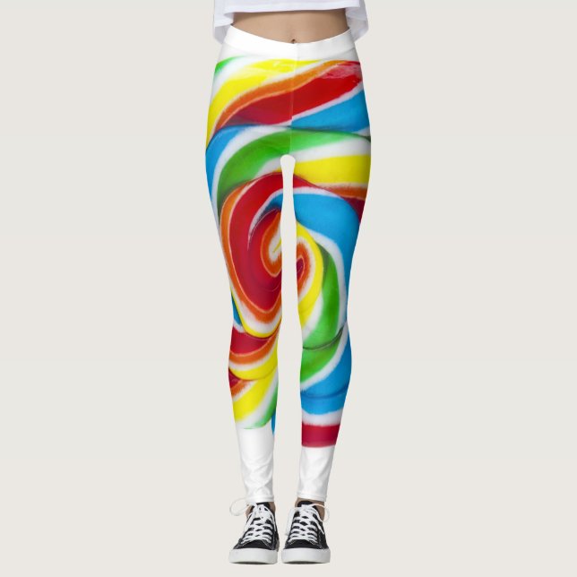 Legging Arco Arco-Íris Lollipop (Frente)