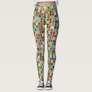 Legging arco de faixa hexa