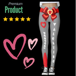 Legging Arco de presente do Namorados perfeito e texto per