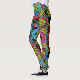 Legging Arco-íris atado