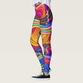 Legging Arco-íris brilhante