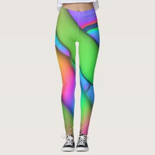 Legging Arco-íris da Luz Polarizada
