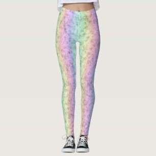 Legging Arco-íris em Elefante Pele de Couro Optik