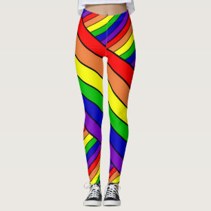 Legging Arco-íris lésbica do orgulho de LGBT