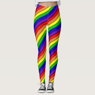 Legging Arco-íris lésbica do orgulho de LGBT