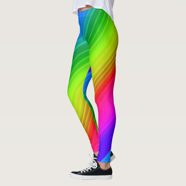 Legging Arco-íris multicolor (Esquerda)