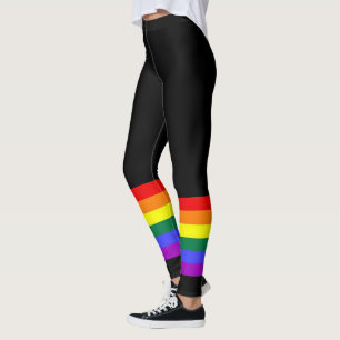 Legging Arco-Íris orgulho gay LGBT Colorido