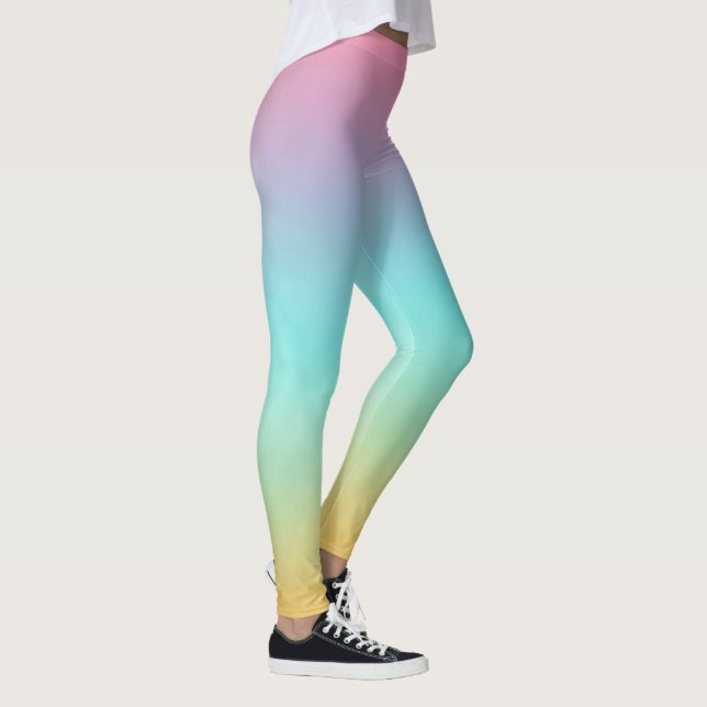 Legging Arco-íris Pastel (Direita)