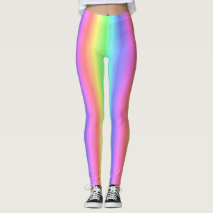 Legging Arco-íris Pastel misturado - espectro de cor