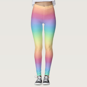 Legging Arco-íris Pastel Ombre
