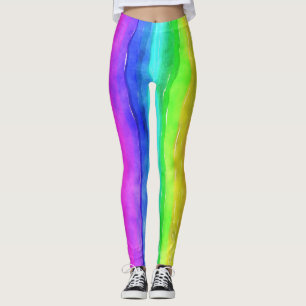 Legging Arco-Íris Pintado