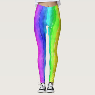 Legging Arco-Íris Pintado