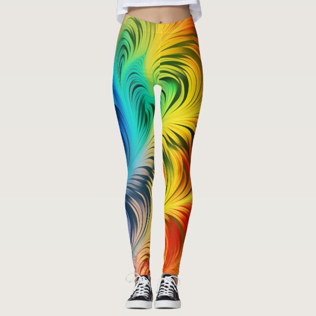 Legging Arco-Íris Suave (Frente)