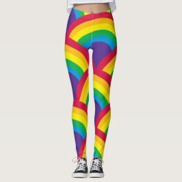 Legging Arco-íris surpreendente