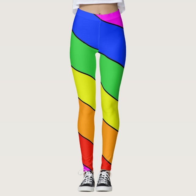 Legging Arcos-Arco-Íris Spunky para FUN (Frente)