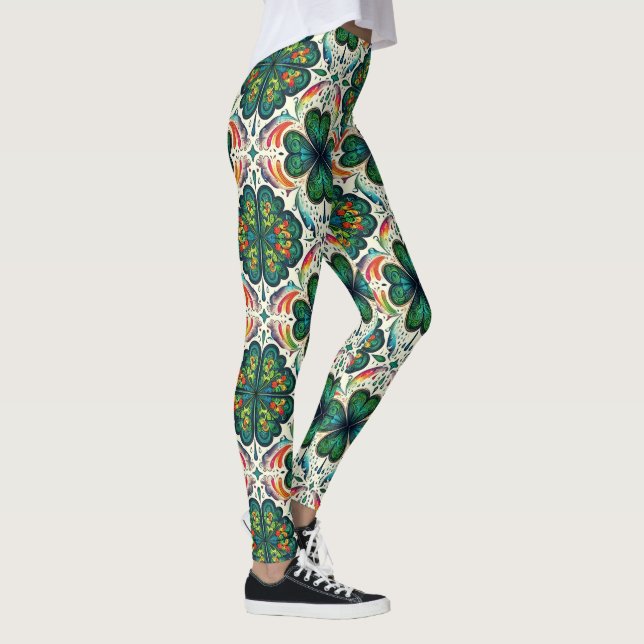 Legging Arcos-do-sol. Dia da rua (Direita)