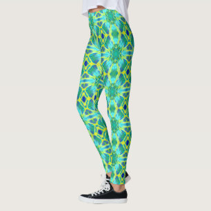 Legging Areia, Corante Azul Cobalto e Corante Amarelo