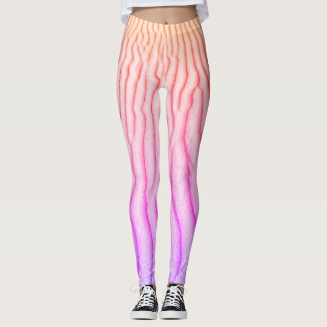 Legging Areia de praia colorida (Frente)