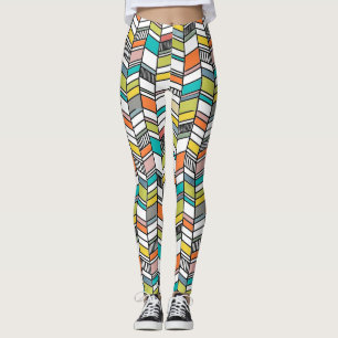 Legging Arenque Moderno do Século médio