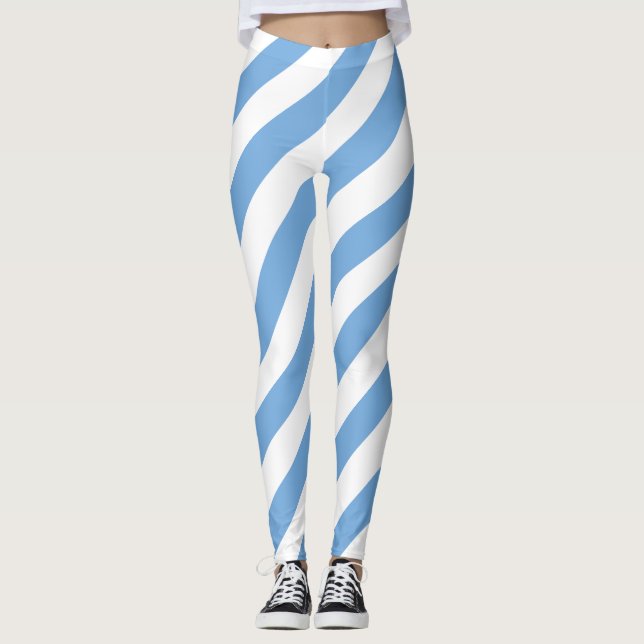 Legging Argentina - Cores de Bandeira Nacionais Strike (Frente)