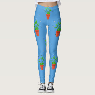 Legging armadilha azul venosa