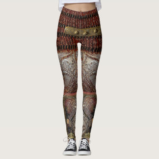 Legging Armadura imperial carmesim da guarda
