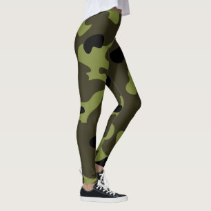 Legging Army Camo Pattern