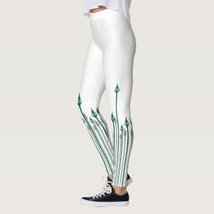 Legging Arrow Vertical Arrows Graphic