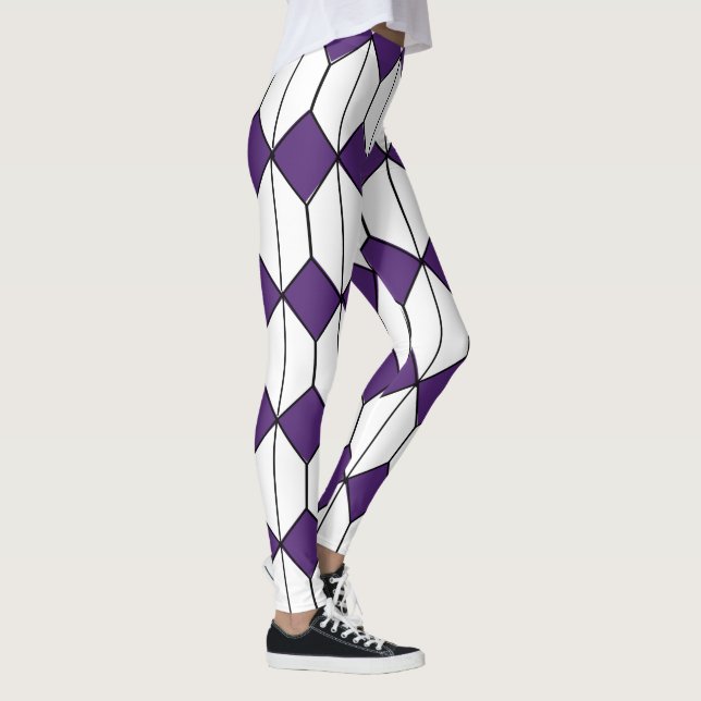 Legging Art Deco Diamantes e Hexágonos (Direita)