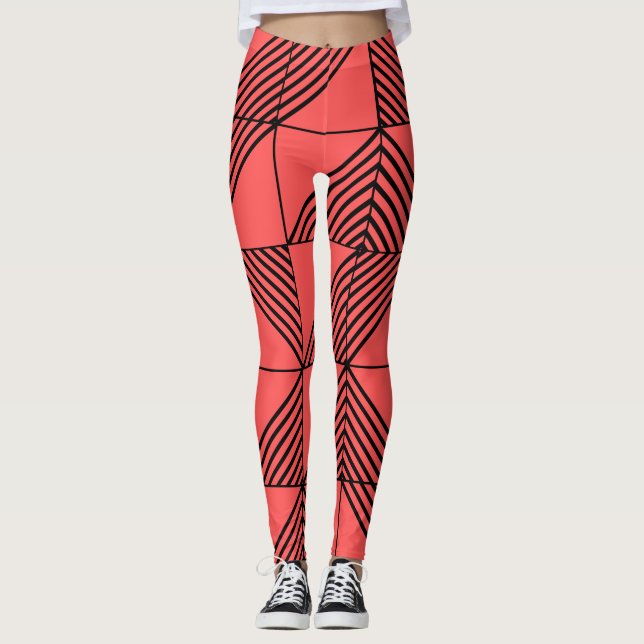 Legging Art Deco Lines (Frente)