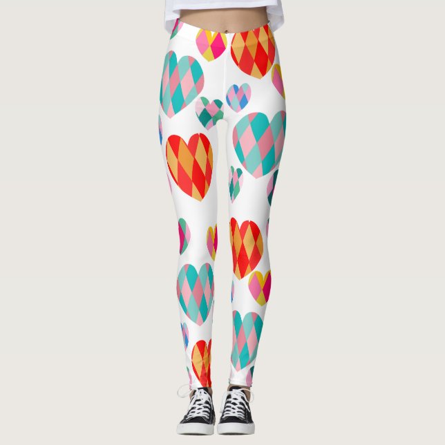 Legging Art Deco Namorados (Frente)