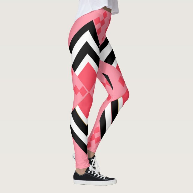 Legging Art Deco Quilt Inspirado (Direita)