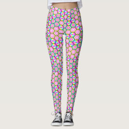 Legging Art Nouveau Estilos Geométricos