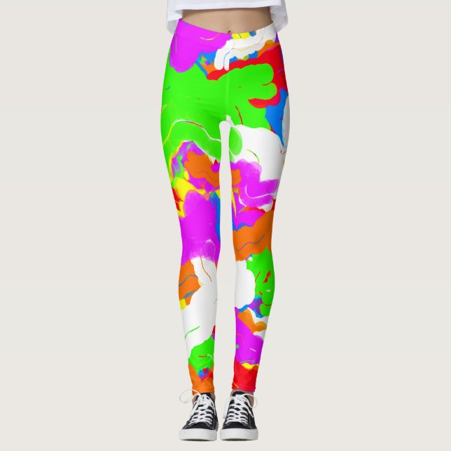 Legging Art Nouveau Estilos Na moda (Frente)