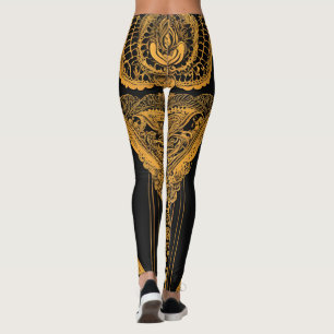 Legging Arte Abelha Brilhante