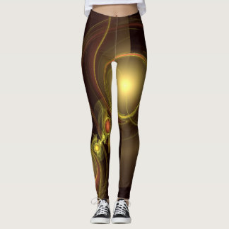 Legging Arte Abstrato de Conexão Inteira