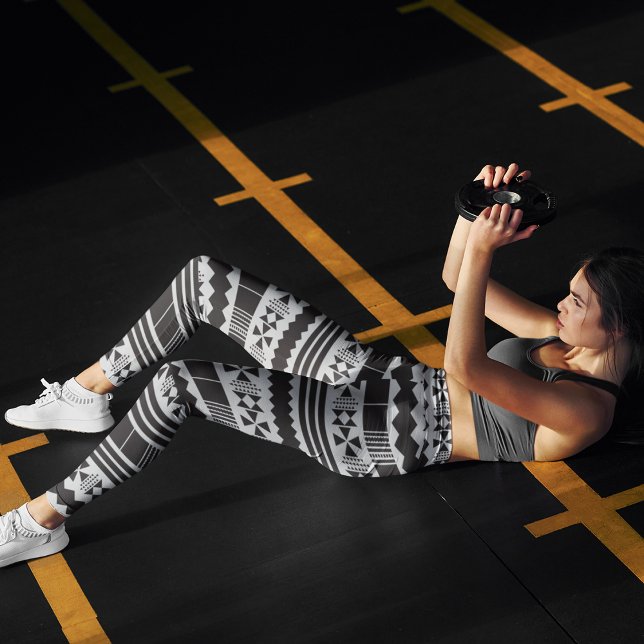 Legging Arte Aztec Moderna (Criador carregado)