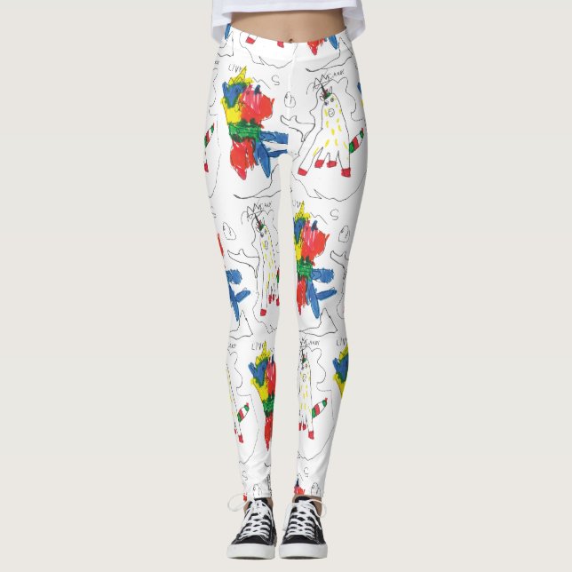 Legging Arte basquiada de Olivia  (Frente)