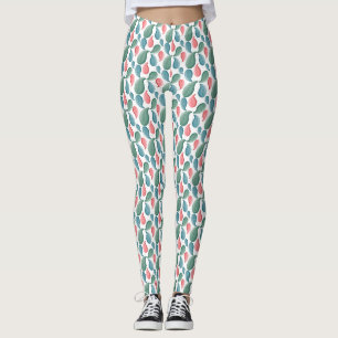 Legging Arte botânica moderna