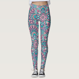 Legging Arte Colorida de Tinta para suas pernas!
