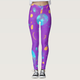 Legging Arte da nebulosa galáxia