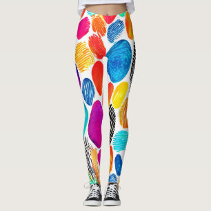 Legging Arte de fusão de impressões digitais