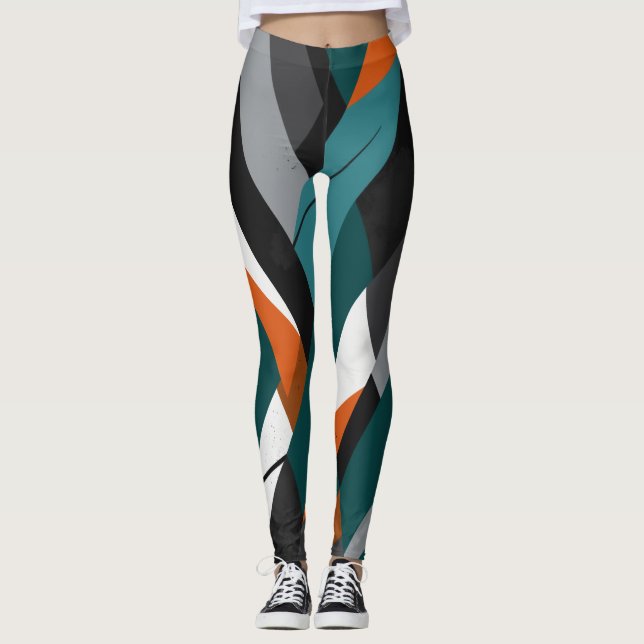 Legging Arte de grafite urbano (Frente)