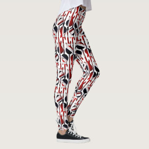 Legging Arte de Guitarra - União Jack Bandeira Britânica I