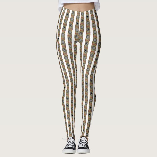 Legging Arte de rotação original (Frente)
