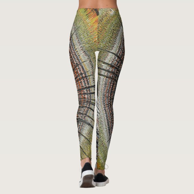 Legging Arte de rotação original (Verso)