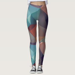 Legging arte digital abstrato fractal