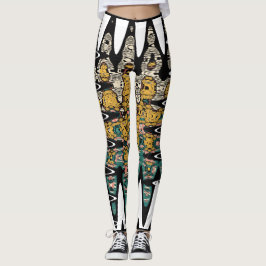 Legging arte digital aves